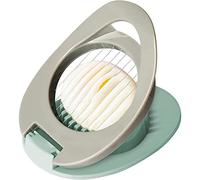 Starchef Stainless Steel Preserved Egg Ham Banana Cutter Slicer, Slice Boiled Eggs Preserved Eggs Hams Bananas Effectively（Light Green）