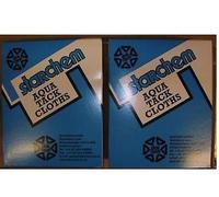 Starchem 20 Individual Aqua Tack Cloths/Rags - Waterbased Individually Wrapped In A Dispenser Box