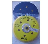 Starchem DA Pad - 6-Hole Vinyl Backing Pad For 150mm Self Adhesive Sanding Discs