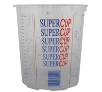 Starchem x1 Supercup Extra Large Size 2240ml Plastic Paint Mixing Cups