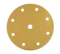 Starcke Sanding Discs for Festool - 150mm Hook & Loop, 9 Holes for Precise Sanding Pack of 10 Discs (60 Grit)