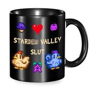 Stardew Valley Funny Coffee Mug, Stardew Valley Merch Unique Stardew Valley Gifts, Cool 11 Oz Ceramic Novelty Mug for Women Men Gamer