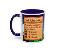 Stardew Valley Game Hot Chocolate Mug Drink Two Tone Coffee Cup, Gift for Video Game Lover Farm Adventure Gaming For Family Friends