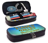 Stardew Valley Leather Pencil Case, Pen Case, Pencil Pouch with Durable Zipper Pencil Bag, for Boys Girls Case Office Work