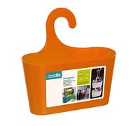 stardis Shower Basket Orange with Hook Hanging Caddy Organizer Plastic