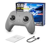 STARDRONE S8 RC Flight Simulator Controller - 8-Channel FPV Drone Controller for DJI Virtual Flight/Uncrashed/Liftoff, Gift for Kids & New Pilots - Mode 2