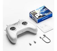 STARDRONE S8 RC Flight Simulator Remote Control, 8 Channels FPV Drone Controller for PC Windows/MacOS/Android/Steam, Support Popular Software DRL/DCL/Liftoff/UNCRASHED (Mode 2) (White)