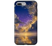Stardust Magical Sunset Enchanted Blue Twilight Sky Crescent Case for iPhone 7 Plus/8 Plus
