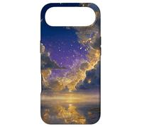 Stardust Magical Sunset Enchanted Blue Twilight Sky Crescent Case for iPhone Air