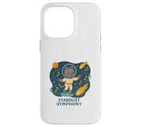 Stardust Symphony Cosmic Conductor Cat Case for iPhone 14 Pro Max