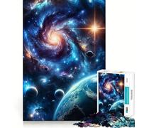 Stardust Symphony Jigsaw Puzzles for Adults 1000 Piece Enhance Recall Leisure Time Exact Edge Festival Gift 50x75cm