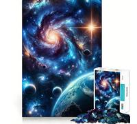 Stardust Symphony Jigsaw Puzzles for Teenagers 1000 Piece Clear Logic Toy Peaceful Fun Perfect Cut Warm Surprise 38x52cm