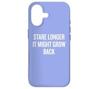 Stare Longer It Might Grow Back Funny Baldness Case for iPhone 17