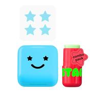 Starface Hydro-Star® Big Blue Compact (32 ct) + Watermelon Lip Balm 0.15 oz