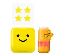 Starface Hydro-Star® Big Yellow Compact (32 ct) + Mango Mania Lip Balm 0.15 oz