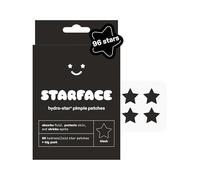 Starface Hydro-Star® Black Hydrocolloid Star-Shaped Pimple Patch, 96 ct