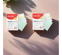 Starface pimple patches,pimple patches heart, Star & Heart Hydrocolloid Acne Patches 400pcs - Cute Colorful Pimple Dots with 2 Travel Boxes, Fashion Skincare for Blemish Care
