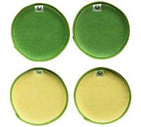 Starfiber Microfiber Kitchen Scrubbies, 4-Pack