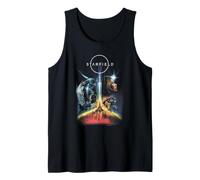 Starfield Colorful Key Art Poster Illustration Video Game Tank Top