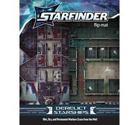 Paizo Flip-Mat - Starfinder: Derelict Starships