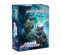 Starfinder Murder in Metal City Deluxe Adventure | Six-Player Introductory Adventure for Starfinder Second Edition