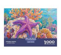 Starfish 1000 Pieces Premium Jigsaw Age 12+ Quirky, Abstract Design, Fun Details, Educational, Challenging Puzzle Games 70x50cm/1000pcs