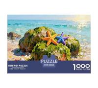 Starfish And Shells Jigsaw Puzzles for Adults Interesting Puzzle Game 1000 Piece Educational Games Home Decoration Gifts 38x26cm/1000pcs