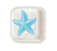 Starfish Drop Marine Style Resin Keycap Mechanical Keyboard Shining Through Key Cap For Backlit Shining Keycaps