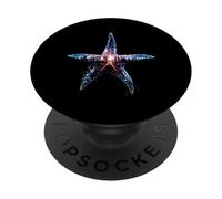 Starfish Motif Ocean Animal Lover City Art PopSockets Adhesive PopGrip