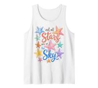 Starfish Not All Stars are in the Sky Beach Coastal Ocean Tank Top