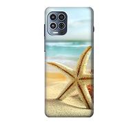 Starfish on the Beach Case Cover For Motorola Moto G100