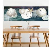 Starfish Sand Dollar Diamond Painting,5D Diamond Art Kit for Adults Kids,12x36in Full Round Drill DIY Rhinestone Embroidery Cross Stitch Canvas Diamond Dot Art Craft for Home Wall Decor Gift 30x90cm