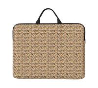 Starfish Seashell Sandy Beach Theme Print Laptop Case Sleeve Notebook Protector Bag For School And Office Travel Business