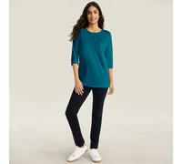 Starfish Slim Leg Stretch Jersey Trousers lands end Black 16-18