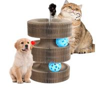 Starfish UN Versatile Transformable Fun Track Ball - Playtime for Cats, Dogs, Raccoons, and More - Interactive Eco-Friendly Pet Toy with Multiple Configurations (P001D)