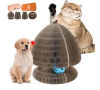Starfish UN Versatile Transformable Fun Track Ball - Playtime for Cats, Dogs, Raccoons, and More - Interactive Eco-Friendly Pet Toy with Multiple Configurations (P001C)