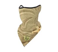 Starfish With Palm Trees Windproof Mask,Neck Gaiter Winter Motorcycle Face Cover