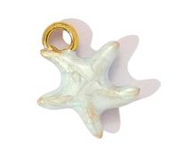Starfishes Shell Charm Necklace Making Set For Vocation Jewelry Craft And Gift Ideas Beach Theme Jewelry