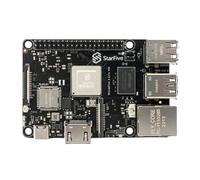 StarFive VisionFive 2 Lite, 4-Core RISC-V Dev Board, 2GB RAM, 4K HDMI, PCIe 2.0, Wi-Fi 6/BT5.4, Gigabit Ethernet, 40-Pin GPIO, Low-Cost Linux SBC for IoT/Edge (8GB + 64GB, with WiFi, Only Board)