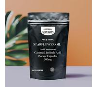 STARFLOWER Borage Seed Oil 60 Softgel Capsules - 500mg Gamma-Linolenic Acid - Enhanced Formula for Optimal Your Health