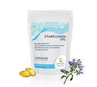 STARFLOWER Borage Seed Oil Softgel Capsules - 1000mg Gamma-Linolenic Acid - Enhanced Formula for Optimal Health