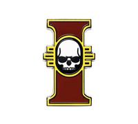 Starforged Compatible with Warhammer 40k Heraldries of the Chapters theme colored shield Pin1 PC (Inquisitor)