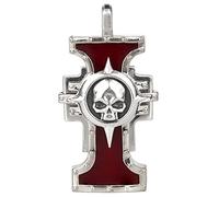 Starforged Compatible with Warhammer 40k Seal of the Holy Ordos, 1 PC [Sterling Silver Pendant] Inquisitor