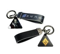Starforged Dune II House Harkonnen Metal Movie Peripheral Keychain Men's Accessories, Yellow, standard product