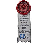 Starforged Purity Seals Adepta Sororitas Grey Knights Ultramarines Brooch Pendant Warhammer 40K, Leather, no gemstone