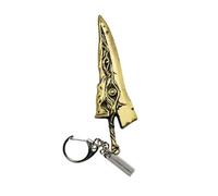 Starforged SoulCalibur 6 Nightmare Great Sword Game Peripherals Licensed by Bandai Men's Accessories Keychain, Bronze, One size