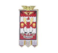 Starforged Space Marines Chapter Banner Collection Refrigerator Magnet Warhammer 40K-White Scars