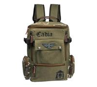 Starforged Warhammer 40K Astra Militarum Backpack, Cadian Camo | Updated canvas backpack, 53 x 47 x 16.5 cm, 1.01 kg, fits laptops up to 17 inches, Cadian Camo