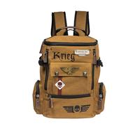 Starforged Warhammer 40K Astra Militarum Backpack, Krieg Khaki | Updated canvas backpack, 53 x 47 x 16.5 cm, 1.01 kg, fits laptops up to 17 inches, Krieg Khaki
