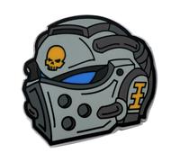 Starforged Warhammer 40K Brooch Space Marines Pin Badge Refrigerator Magnet Men's Metal Chapter Badge Grey Knights